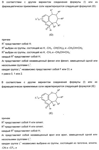 Карбоциклические и гетероциклические арилсульфоны, их применение и фармацевтическая композиция на их основе, обладающая свойствами ингибитора  -секретазы (патент 2448964)