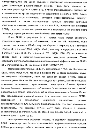 Соединения, активные в отношении ppar (рецепторов активаторов пролиферации пероксисом) (патент 2419618)