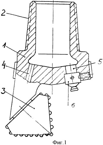 Буровое шарошечное долото (патент 2479708)