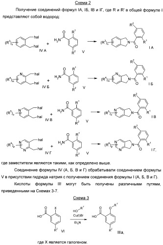 Гетероциклические замещенные фенилметаноны в качестве ингибиторов переносчика глицина 1 (патент 2405771)