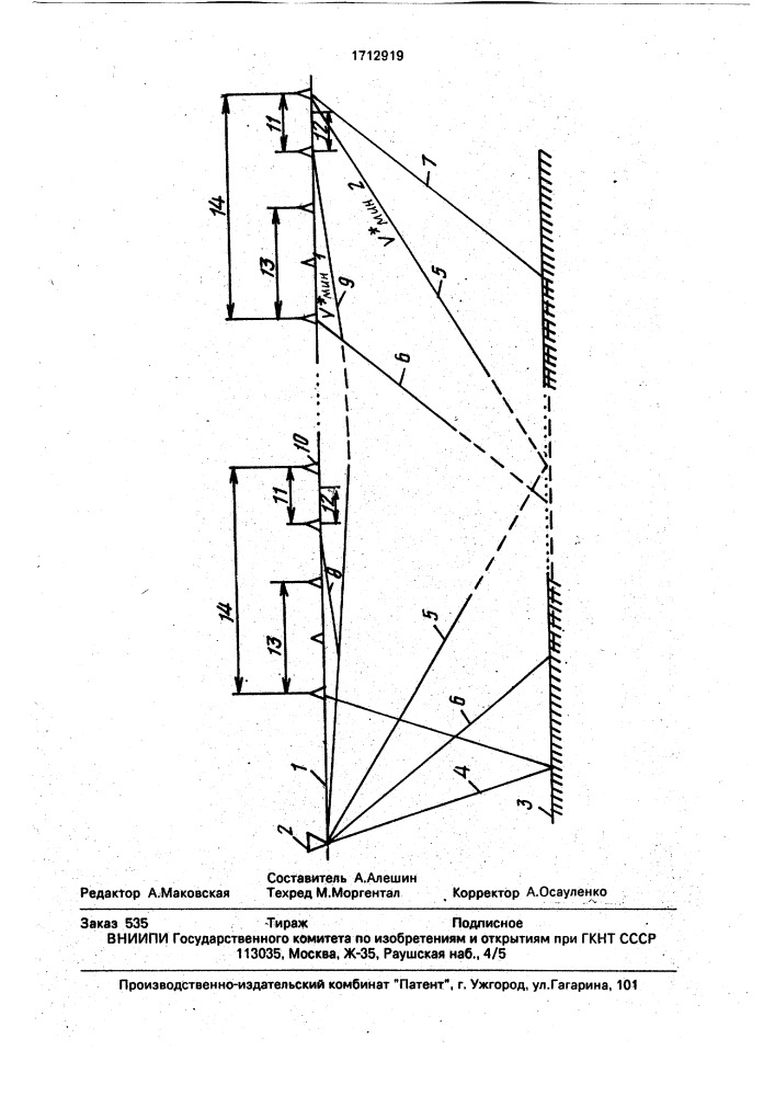 Способ сейсмической разведки (патент 1712919)