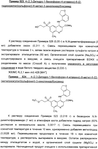 Производные хинолина в качестве ингибиторов фосфодиэстеразы (патент 2335493)