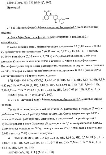 Производные азабифениламинобензойной кислоты в качестве ингибиторов dhodh (патент 2481334)