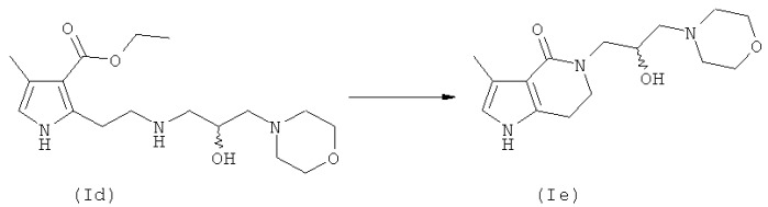Соединения 2-(2-оксоиндолин-3-илиден)метил-5-(2-гидрокси-3-морфолин-4-илпропил)-6,7 дигидро-1-н-пиррол[3,2-с]пиридин-4(5н)-она и их применение в качестве ингибиторов протеинкиназы (патент 2472792)