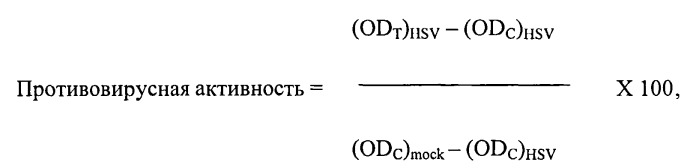 Противовирусная композиция (патент 2584245)