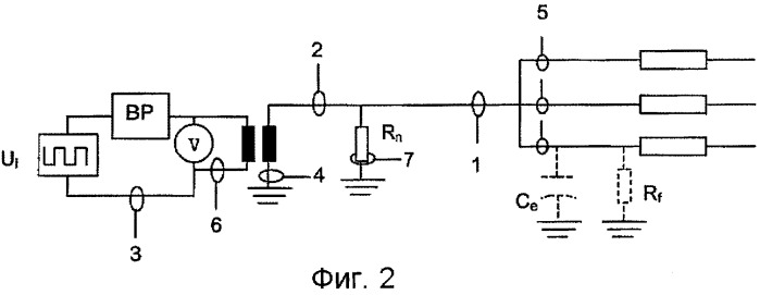 Устройство для определения замыкания на землю (патент 2424610)