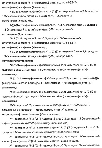 4-гидрокси-2-оксо-2,3-дигидро-1,3-бензотиазол-7-ильные соединения для модуляции  2-адренорецепторной активности (патент 2455295)