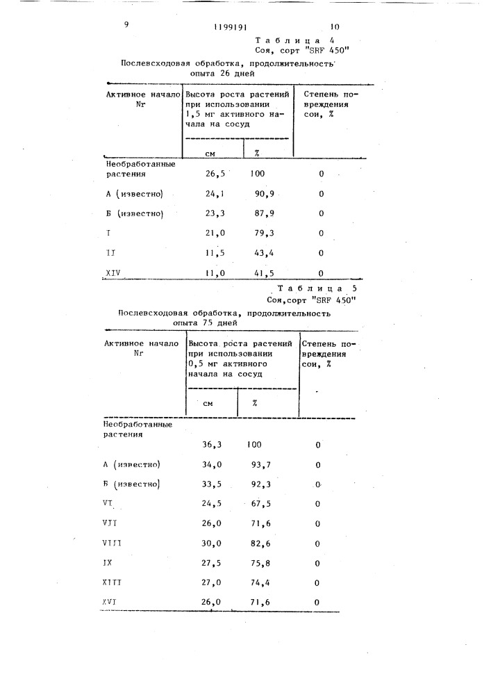 Средство для задержания роста растений (патент 1199191)