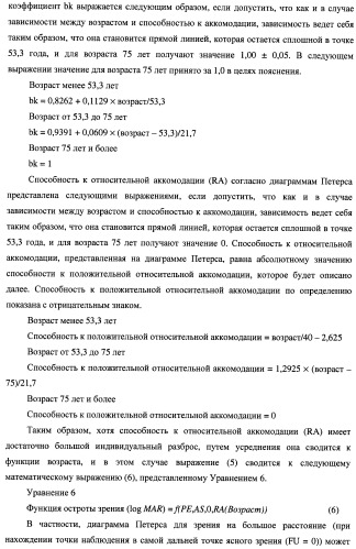 Способ оценки очковых линз, способ расчета очковых линз с его использованием, способ изготовления очковых линз, система изготовления очковых линз и очковые линзы (патент 2470279)