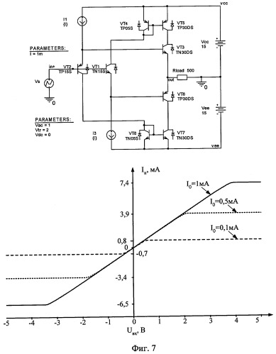 Выходной каскад операционного усилителя (патент 2311729)