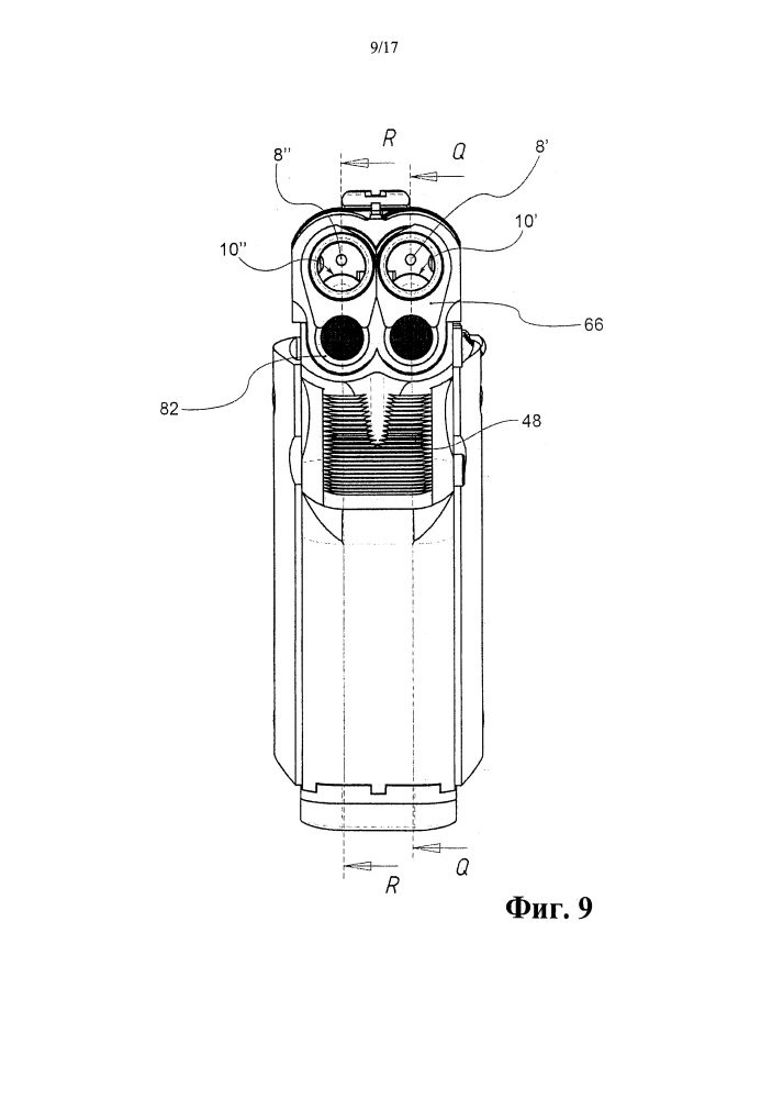 Двуствольный пистолет и двухрядный магазин (патент 2623317)