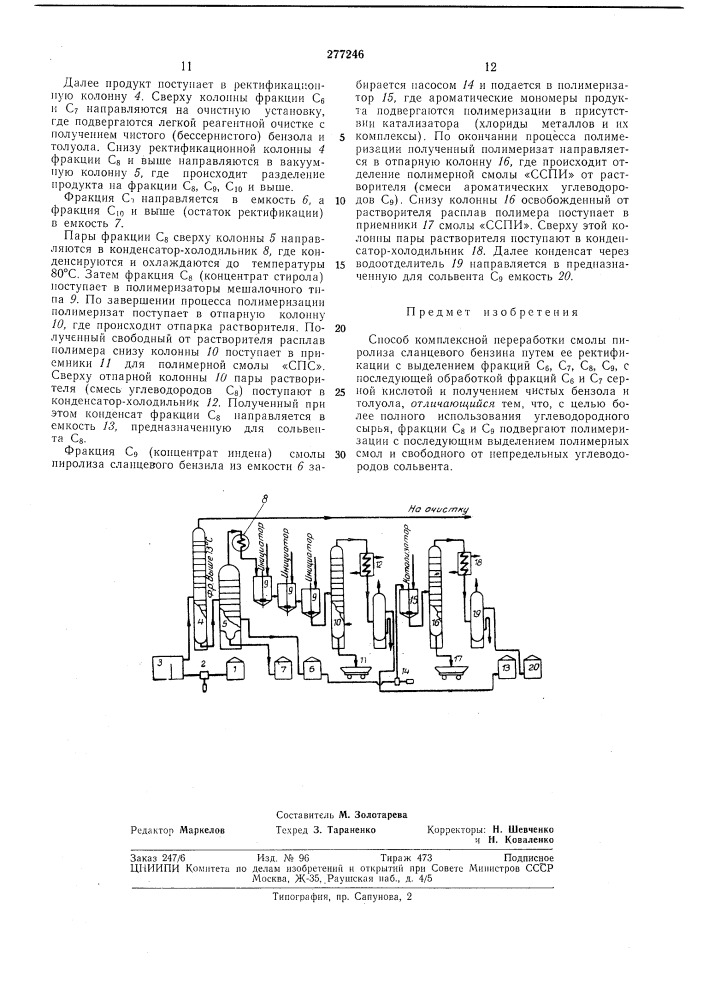 Всесоюзна ч (патент 277246)