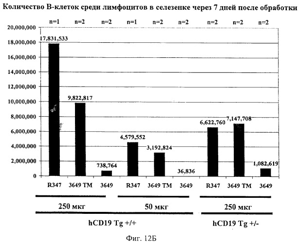Гуманизированные антитела к cd19 и их применение для лечения онкологического, связанного с трансплантацией и аутоиммунного заболевания (патент 2495882)