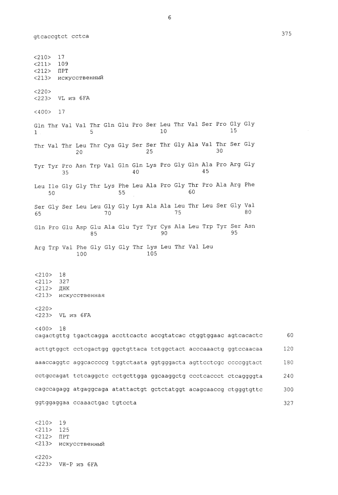 Биспецифическое одноцепочечное антитело к psmaxcd3 с межвидовой специфичностью (патент 2617942)