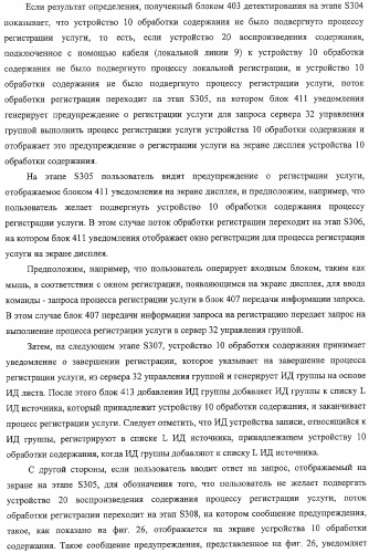 Устройство воспроизведения содержания, способы и программы управления воспроизведением содержания (патент 2310908)