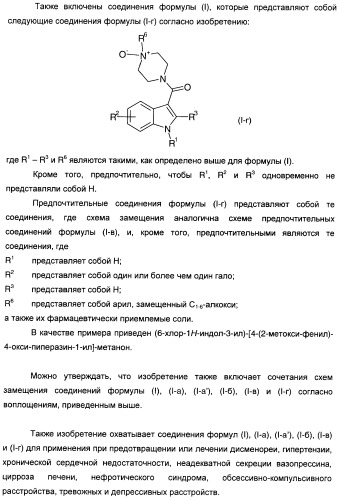 Производные индол-3-ил-карбонил-пиперидина и пиперазина (патент 2422442)