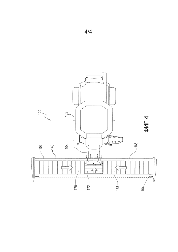 Уборочный комбайн с устройством приемной камеры молотилки (патент 2645224)