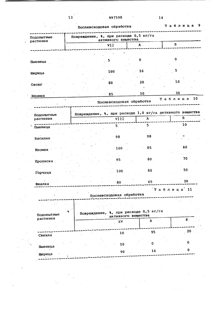 Гербицидное средство (патент 997598)