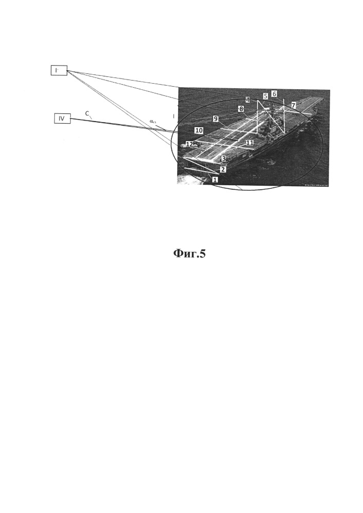 Способ определения координат самолёта при посадке на авианосец и устройство для его осуществления (патент 2654455)