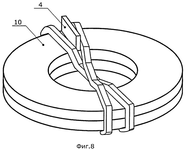 Многофазный трансформатор (варианты) и способ его сборки (патент 2401470)