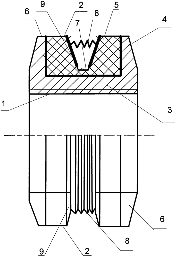 Гайка с регулятором усилия затяжки в виде гофрированного кольца (патент 2624719)