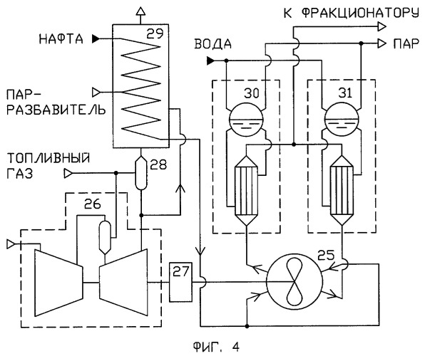 Лопаточный реактор для пиролиза углеводородов (патент 2405622)