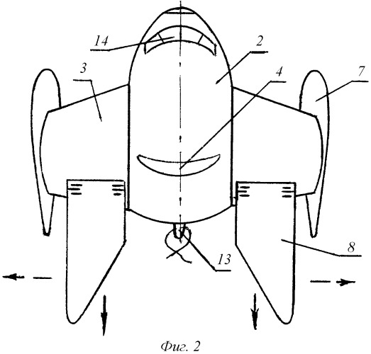 Самолет-амфибия &quot;гадкий утенок&quot; (патент 2474515)