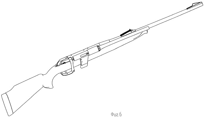 Оружие с продольно-скользящим затвором (патент 2426051)
