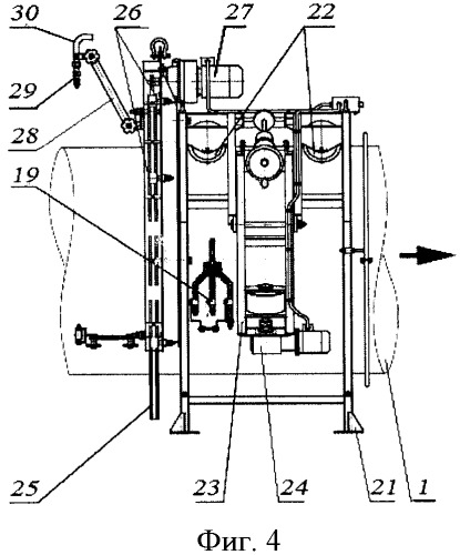 Способ нанесения изоляционного покрытия на наружную поверхность трубопровода и устройства для его осуществления (патент 2443934)