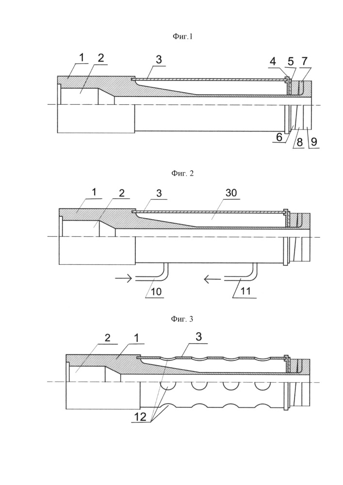 Ствол огнестрельного оружия (варианты) (патент 2610238)