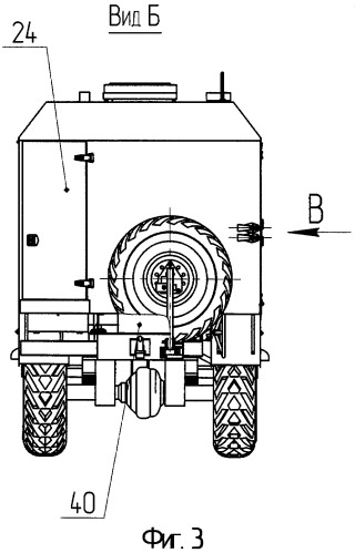 Наземный пункт управления на базе шасси специального транспортного средства (патент 2486078)