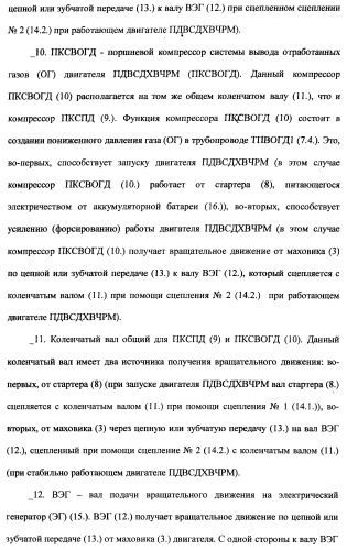 Поршневой двигатель внутреннего сгорания с двойным храповым валом и челночно-рычажным механизмом возврата поршней в исходное положение (пдвсдхвчрм) (патент 2372502)