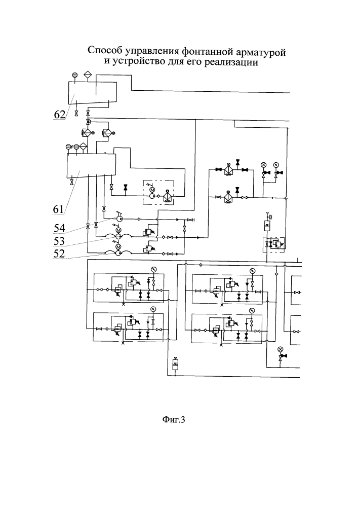 Способ управления фонтанной арматурой и устройство для его реализации (патент 2596175)