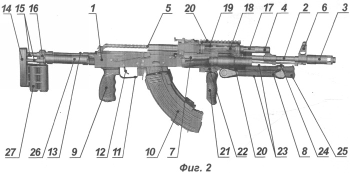 Автоматическое оружие (патент 2313752)