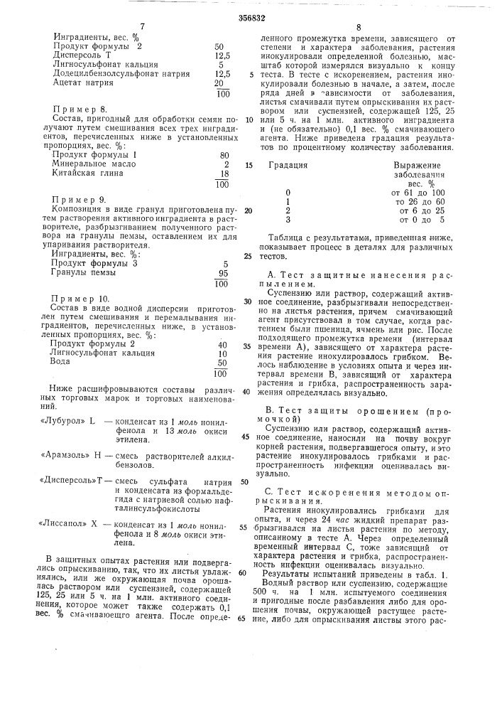 Патент ссср  356832 (патент 356832)