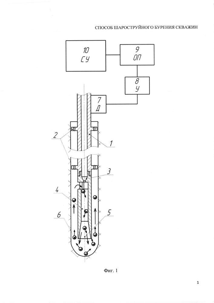 Способ шароструйного бурения скважин (патент 2640445)