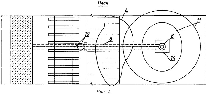 Способ обезвоживания оползневых тел одиночными сквозными фильтрами (патент 2484249)