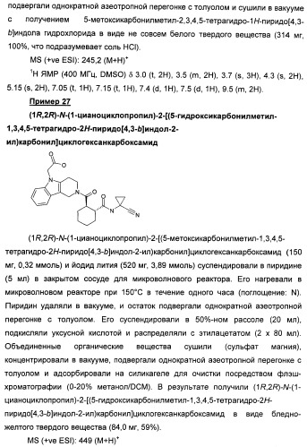 1-цианоциклопропильные производные в качестве ингибиторов катепсина к (патент 2470023)