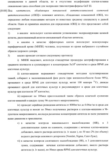 Конструкции слияния и их применение для получения антител с повышенными аффинностью связывания fc-рецептора и эффекторной функцией (патент 2407796)