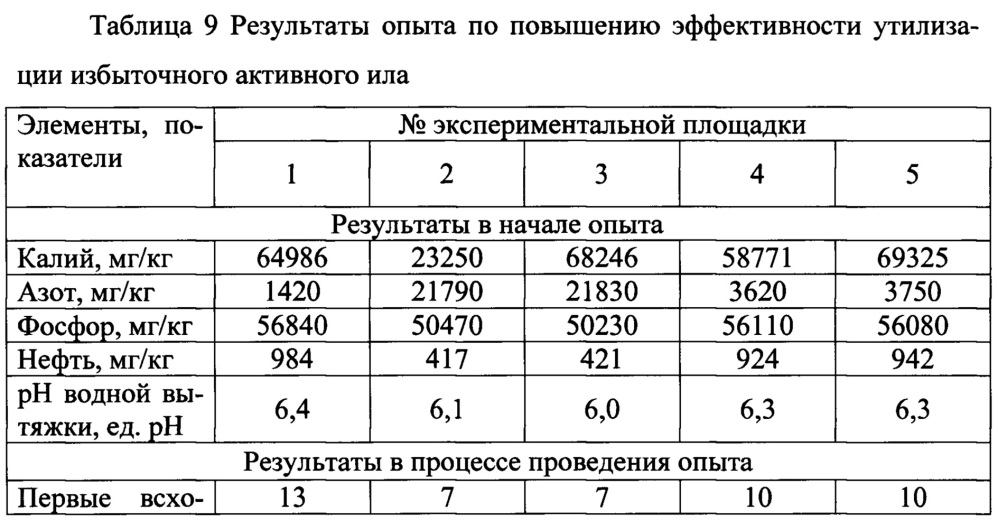 Способ биологической рекультивации нефтезагрязнённых земель с помощью избыточного активного ила очистных сооружений хозяйственно-бытовых сточных вод (патент 2646242)