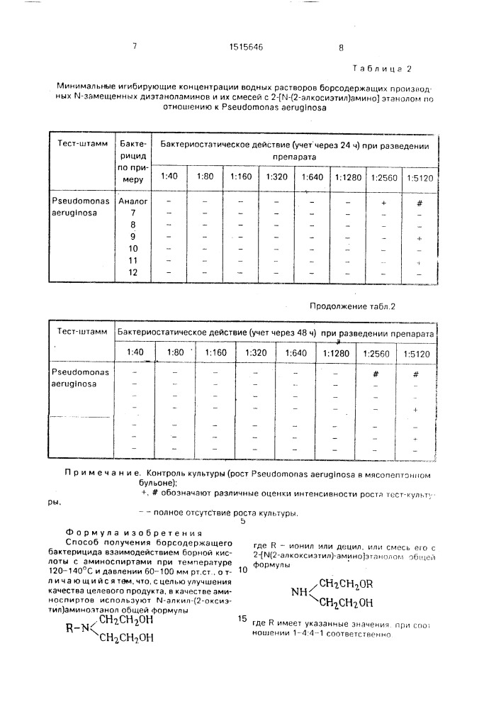 Способ получения борсодержащего бактерицида (патент 1515646)