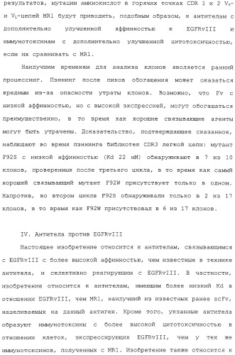 Scfv против egfrviii с улучшенной цитотоксичностью и выходом, иммунотоксины на их основе и способы их применения (патент 2317999)