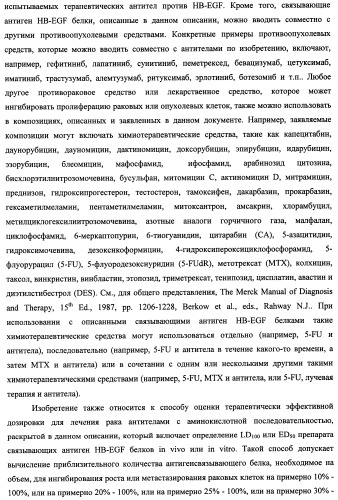 Белки, связывающие антиген фактор роста, подобный гепаринсвязывающему эпидермальному фактору роста (патент 2504551)