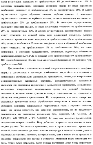 Композиции для ухода за полостью рта с улучшенным очищающим эффектом (патент 2481096)