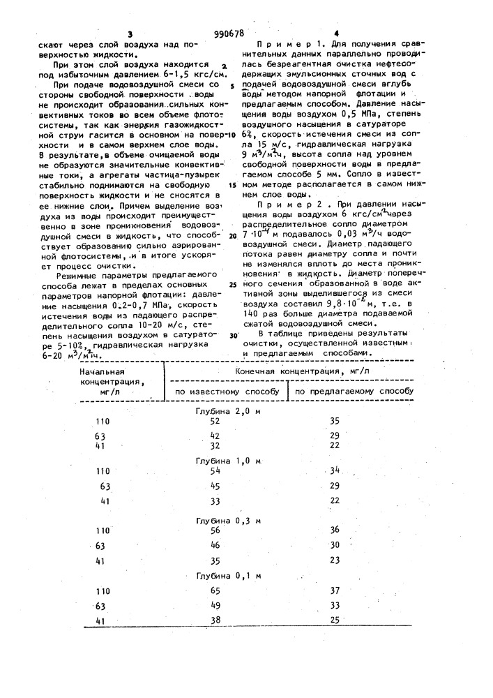 Способ флотационной очистки сточных вод (патент 990678)