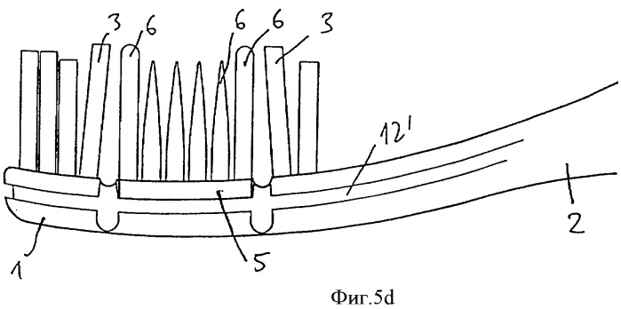 Зубная щетка и способ изготовления зубной щетки (патент 2427302)