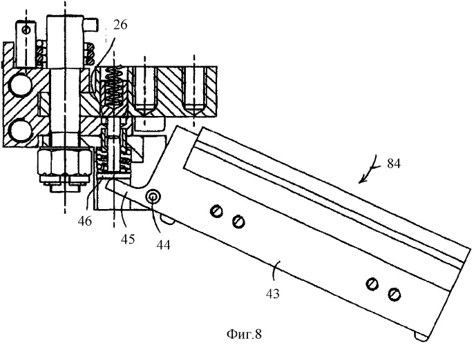 Шарнирный узел огнестрельного оружия (патент 2329450)