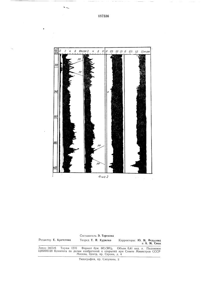 Способ определения углов наклона акустических отражающих границ (патент 187336)