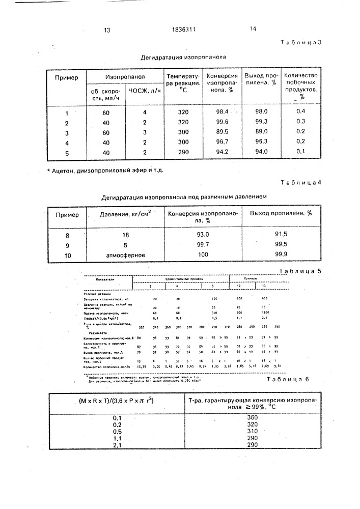 Способ получения пропилена (патент 1836311)