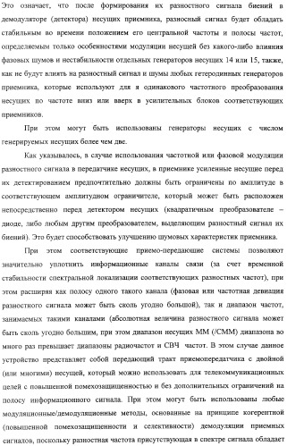 Система связи миллиметрового и субмиллиметрового диапазона волн (варианты) и приемо-передатчик для системы связи миллиметрового и субмиллиметрового диапазона волн и способ связи в субмиллиметровом диапазоне волн (патент 2320091)